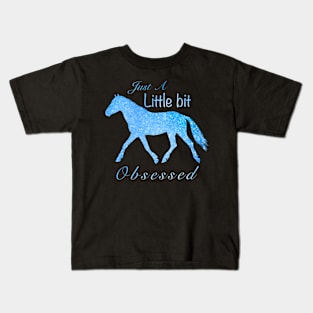 A little bit obsessed b Kids T-Shirt